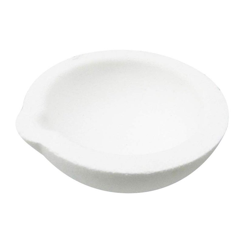 SKYPRO 2pcs High Temperature Quartz Silica Melting Crucible Dish Bowl Pot Casting for Gold-Silver Platinum (150g) - Image 1